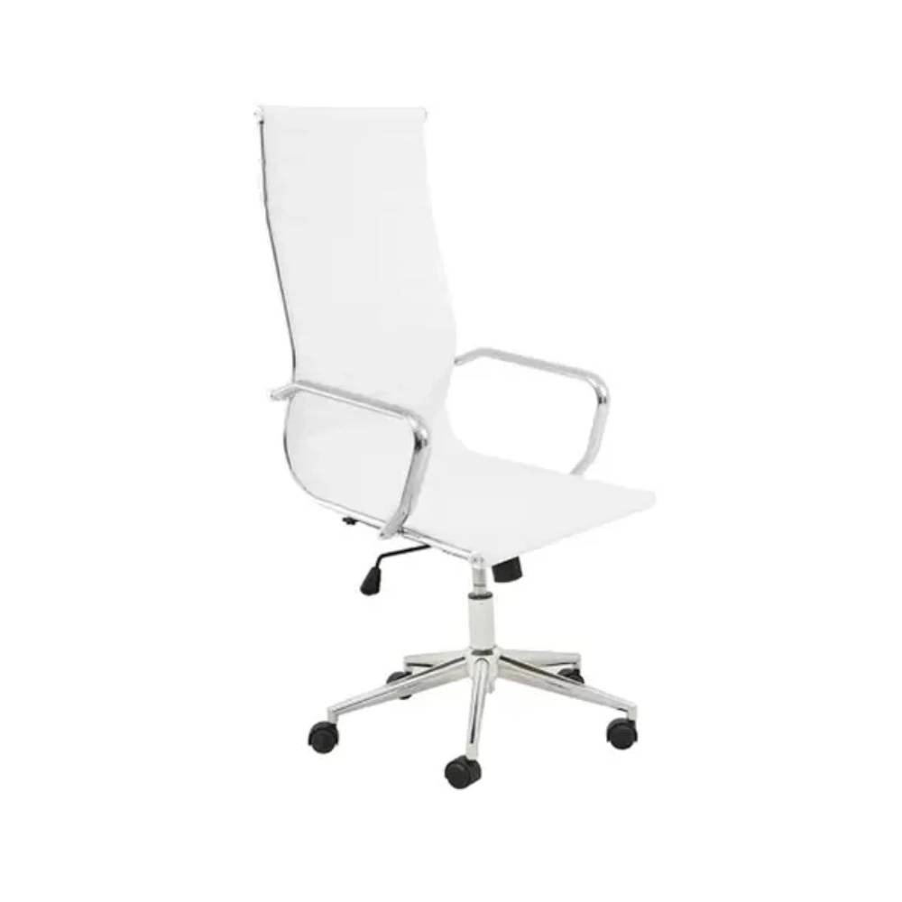 Cadeira Escritótio Rivatti Office Sevilha Tela Branca Alta