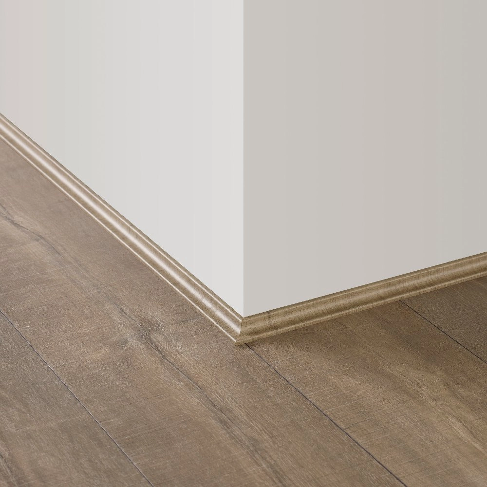 Cantoneira Eligna Wide Carvalho Café Restaurado Quick Step 