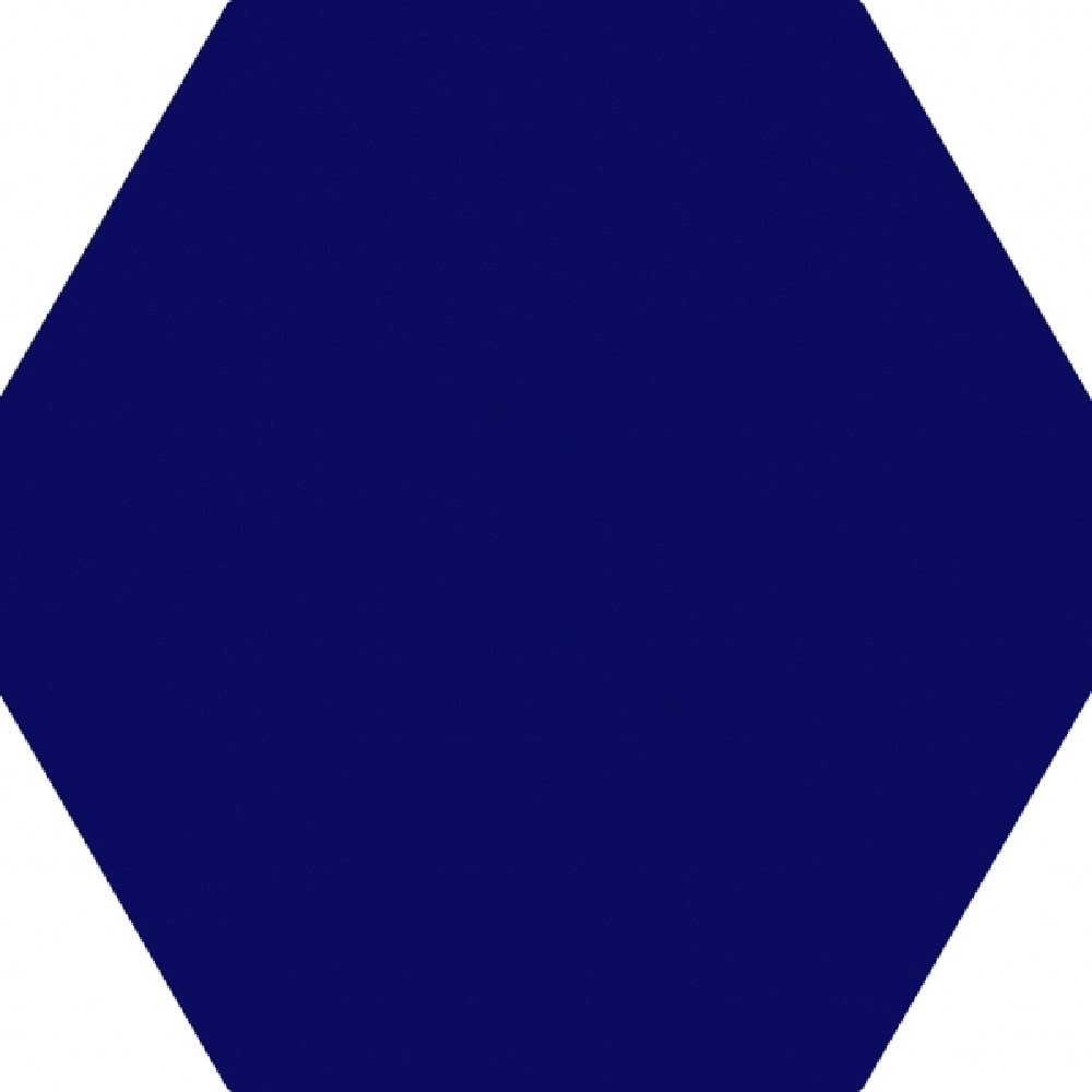 Ceral Revestimento Hexagonal Blue