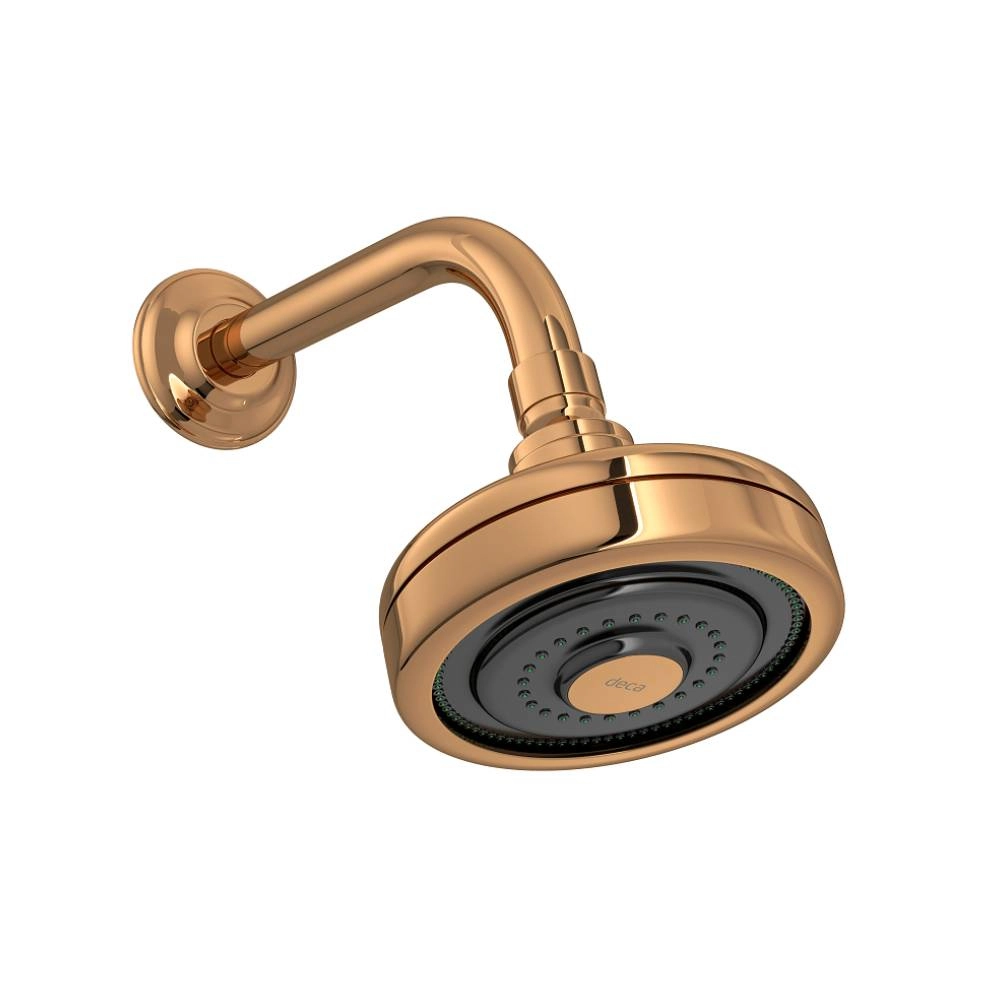 Chuveiro Com Tubo De Parede Acqua Plus Standart Red Gold1990.GL.STD.RD