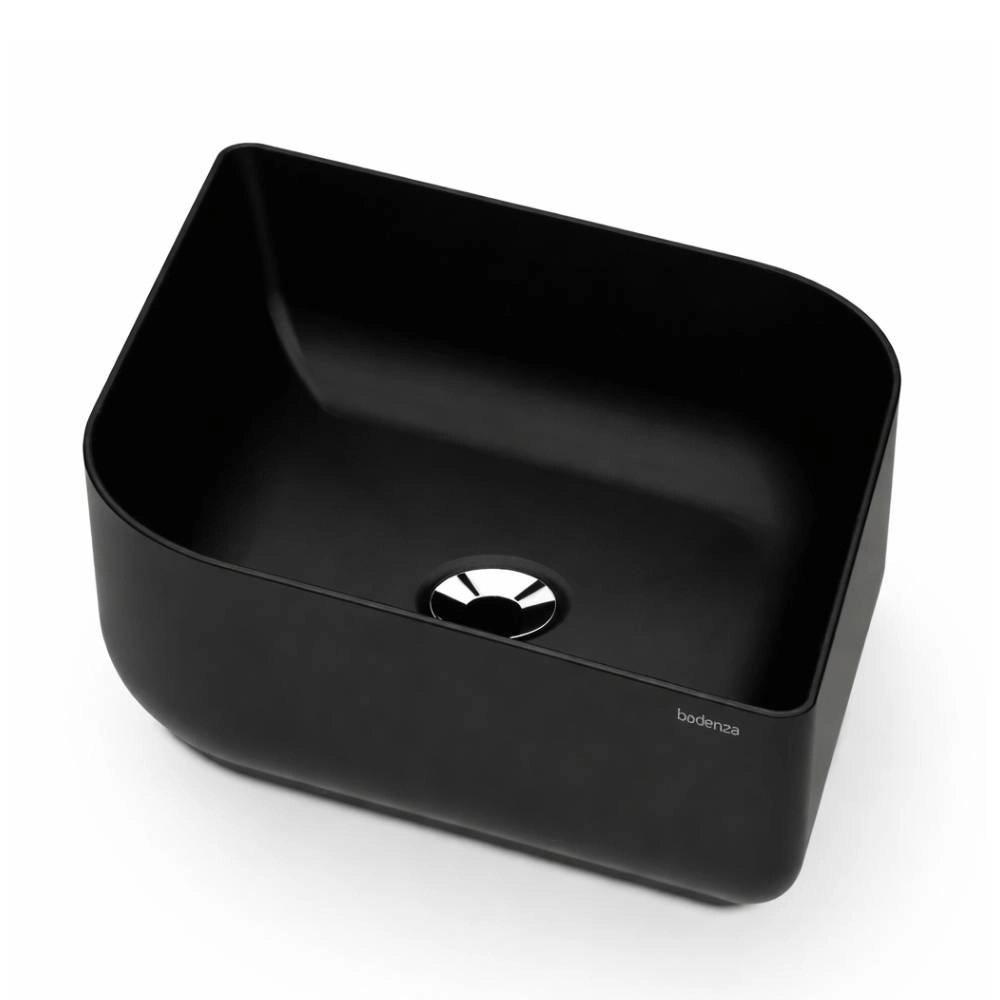 Cuba de Apoio Badenza SF002AC Rupi Sofi Preto Onix Acetinado