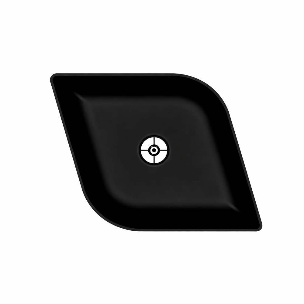 Cuba de Apoio Badenza SF002AC Rupi Sofi Preto Onix Acetinado