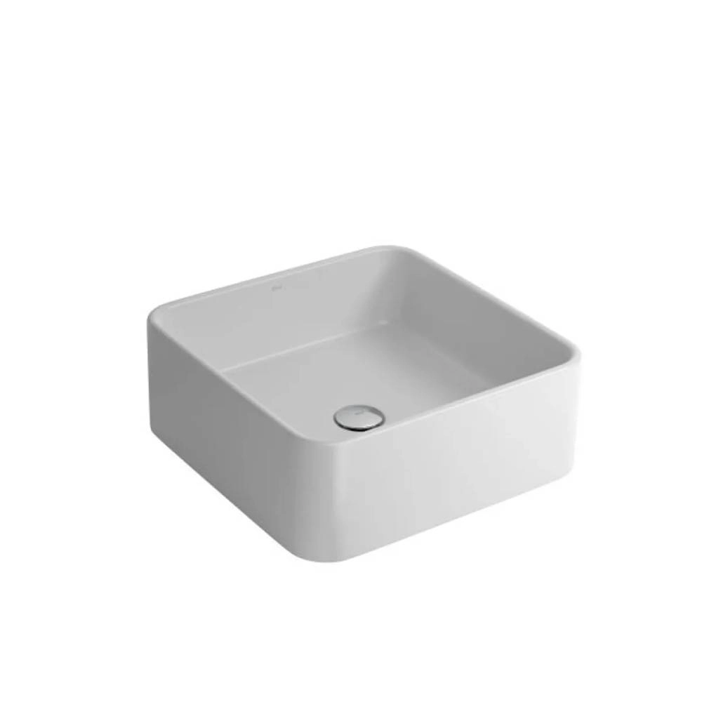 Cuba de Apoio Quadrada Branco Fosco L.260.16 Deca Cuba de Apoio Quadrada Branco Fosco L.260.16 Deca