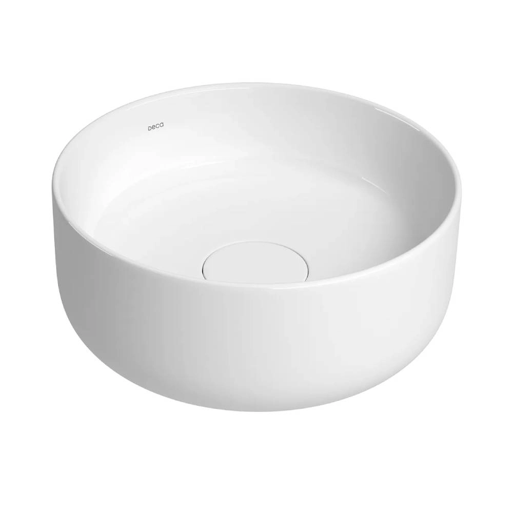 Cuba de Apoio Redonda Deca 30x30cm Branco Slim L.12030.17