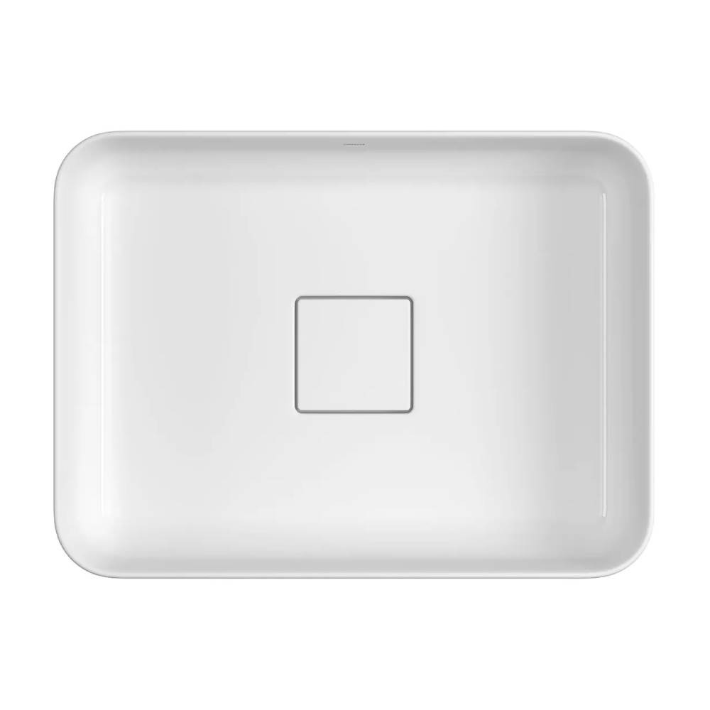 Cuba de Apoio Retangular Deca 30x40cm Branco Slim L.13040.17