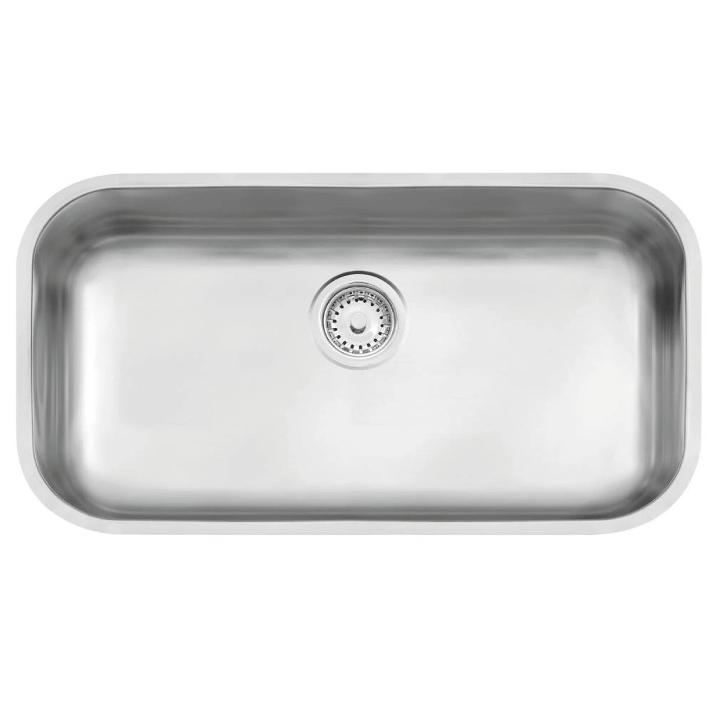 Cuba de embutir Tramontina Lavínia 56 BL em aço inox escovado 56x34 cm 94024/107 Cuba de embutir Tramontina Lavínia 56 BL em aço inox escovado 56x34 cm 94024/107