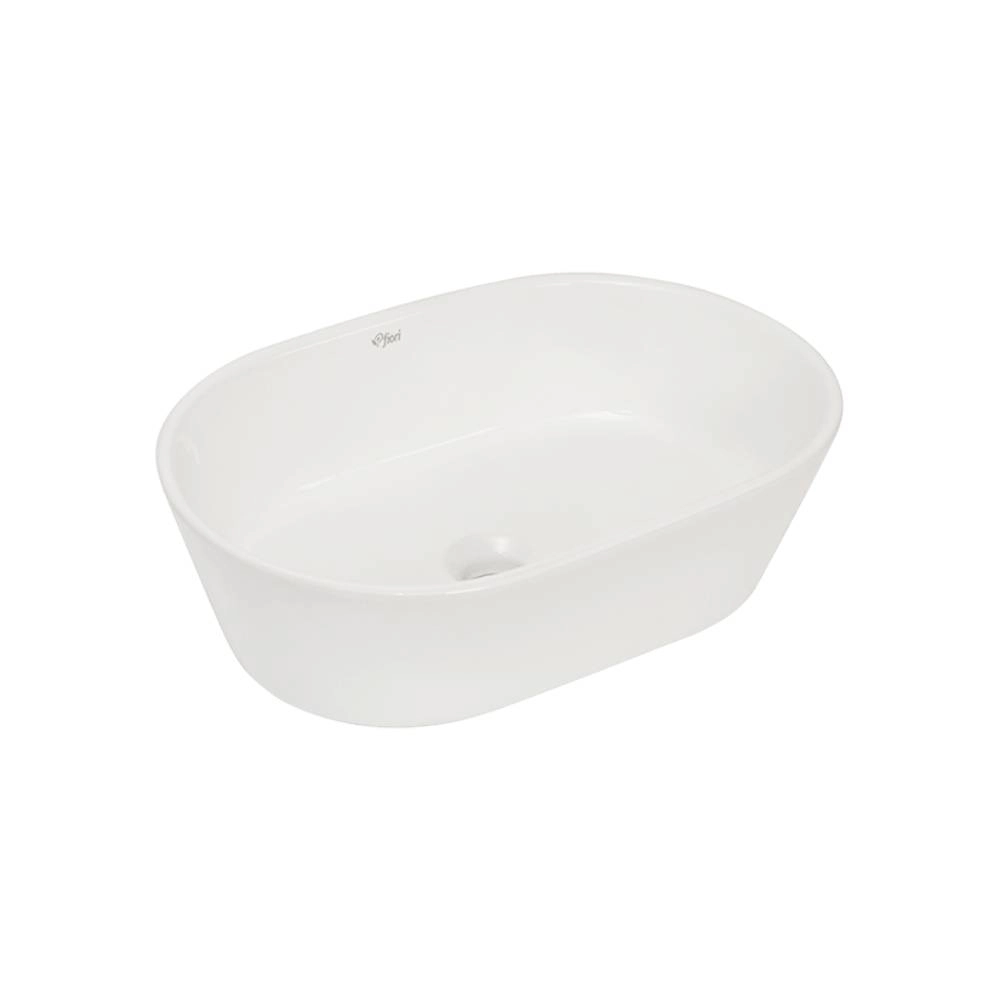 Cuba Fiori Apoio Oval Branco 450X300MM 55CB14