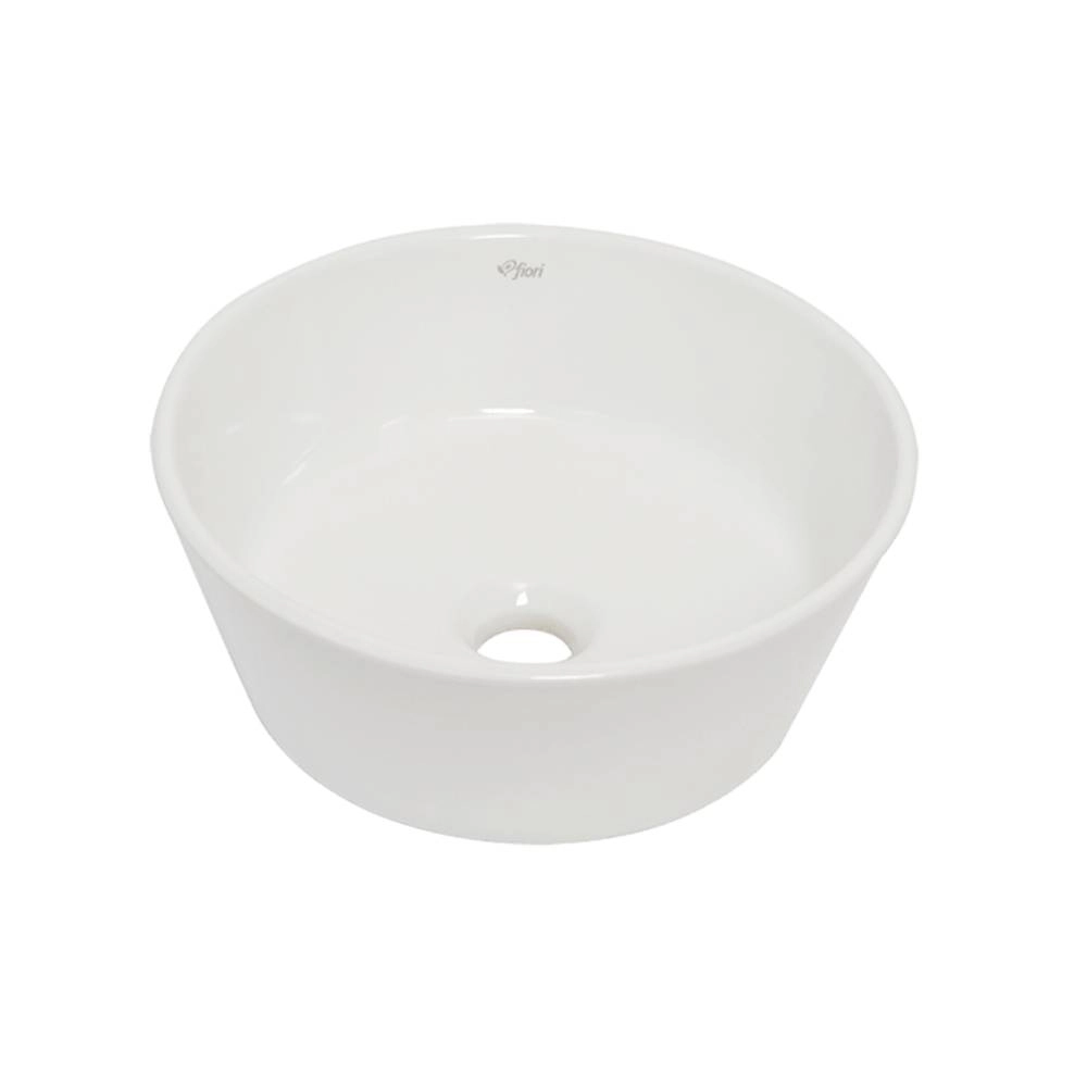 Cuba Fiori Apoio Redonda 350mm Branco 55CB13 Cuba Fiori Apoio Redonda 350mm Branco 55CB13