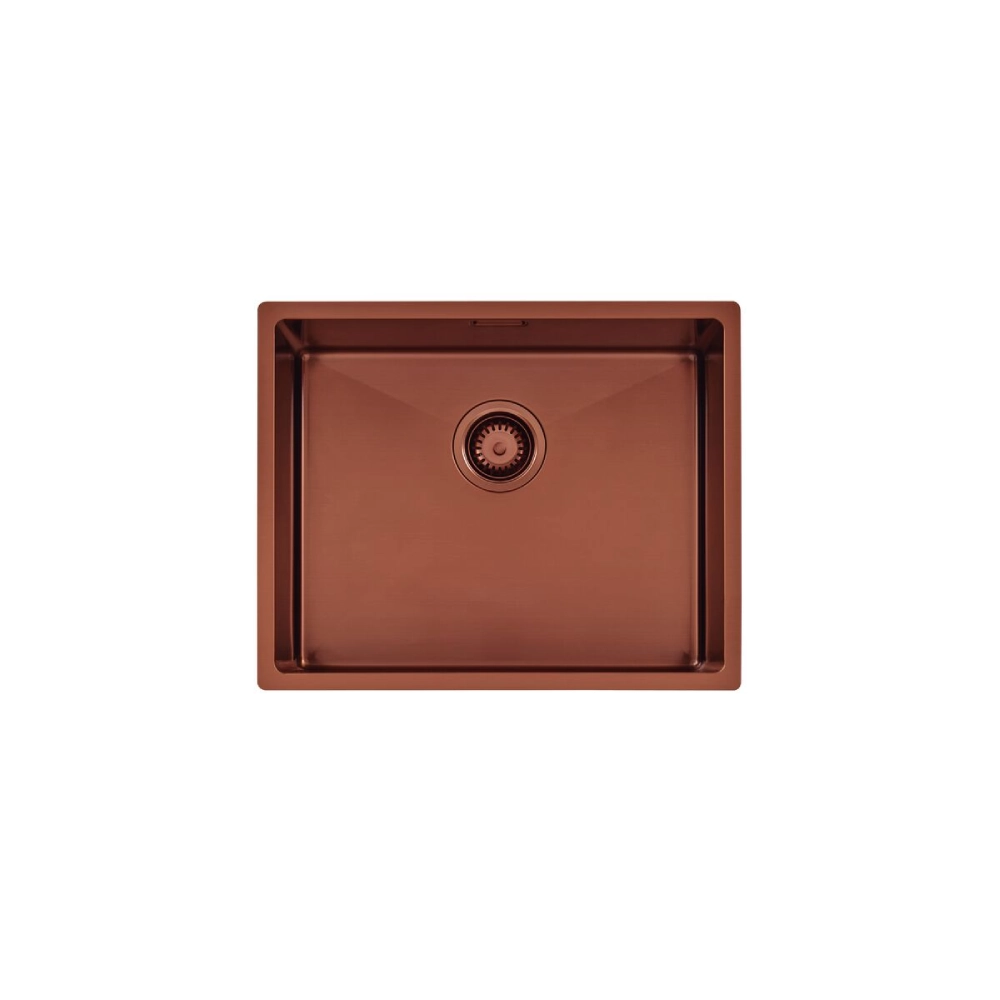 Cuba Tramontina Design Collection Quadrum em Aço Inox com Revestimento PVD Rose 50x40 cm