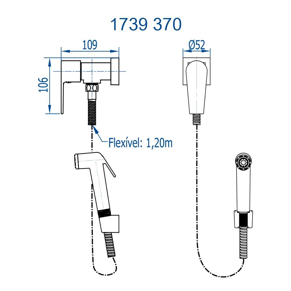 Ducha Higiênica Bold Fani 1739 CH370