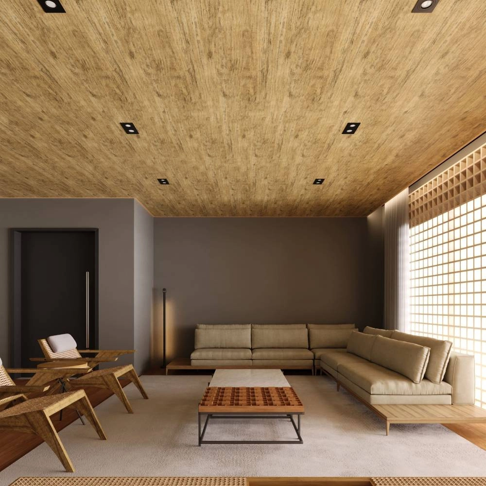 Forro Plasbil Revid JS2501.266 Madeira Ébano Avelã 250X10mm 15m