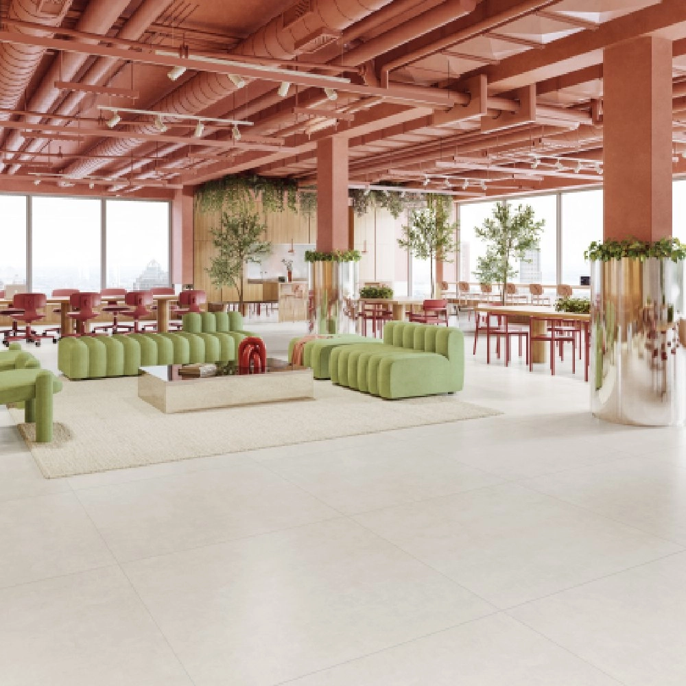 Incepa Porcelanato 120x120 LM Space Cinza Acetinado Retificado