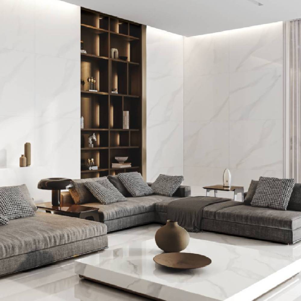 Incesa Porcelanato 80X80 Ibiza Branco Acetinado Retificado