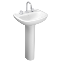 Lavatório Aspen Branco Deca L.510.17 Lavatório Aspen Branco Deca L.510.17