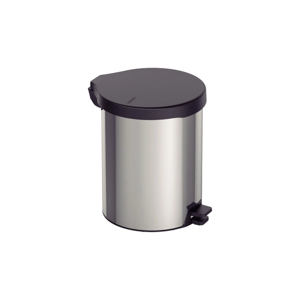 Lixeira com Pedal Tramontina New em Aço Inox com Acabamento Polido 12 L Lixeira com Pedal Tramontina New em Aço Inox com Acabamento Polido 12 L
