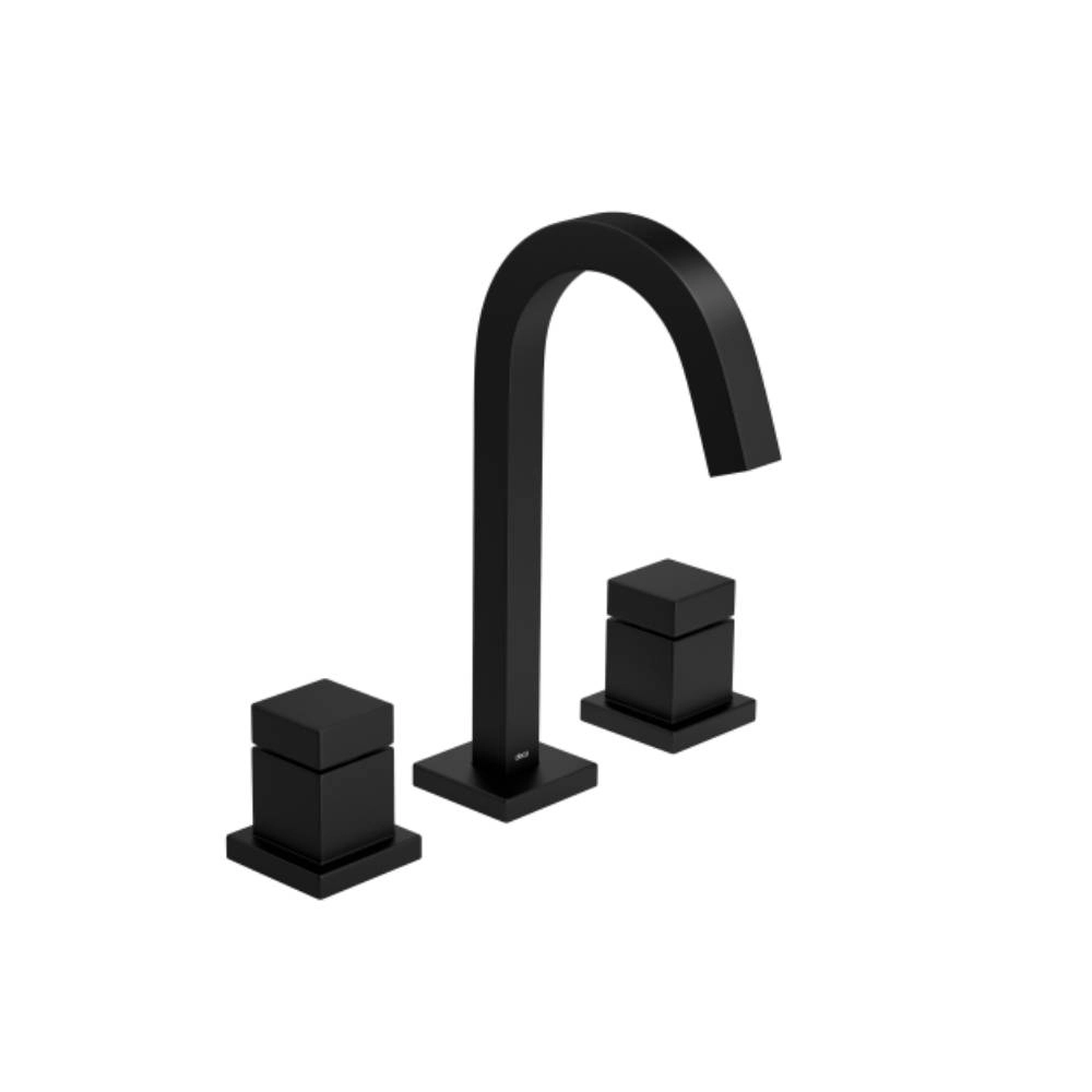 Misturador de Mesa Bica Alta Cubo para Lavatório Black Matte 1877.BL86.MT Misturador de Mesa Bica Alta Cubo para Lavatório Black Matte 1877.BL86.MT