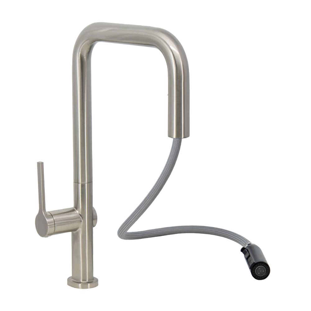 Misturador Movel G Monocomando Extensível Doha Aço Escovado