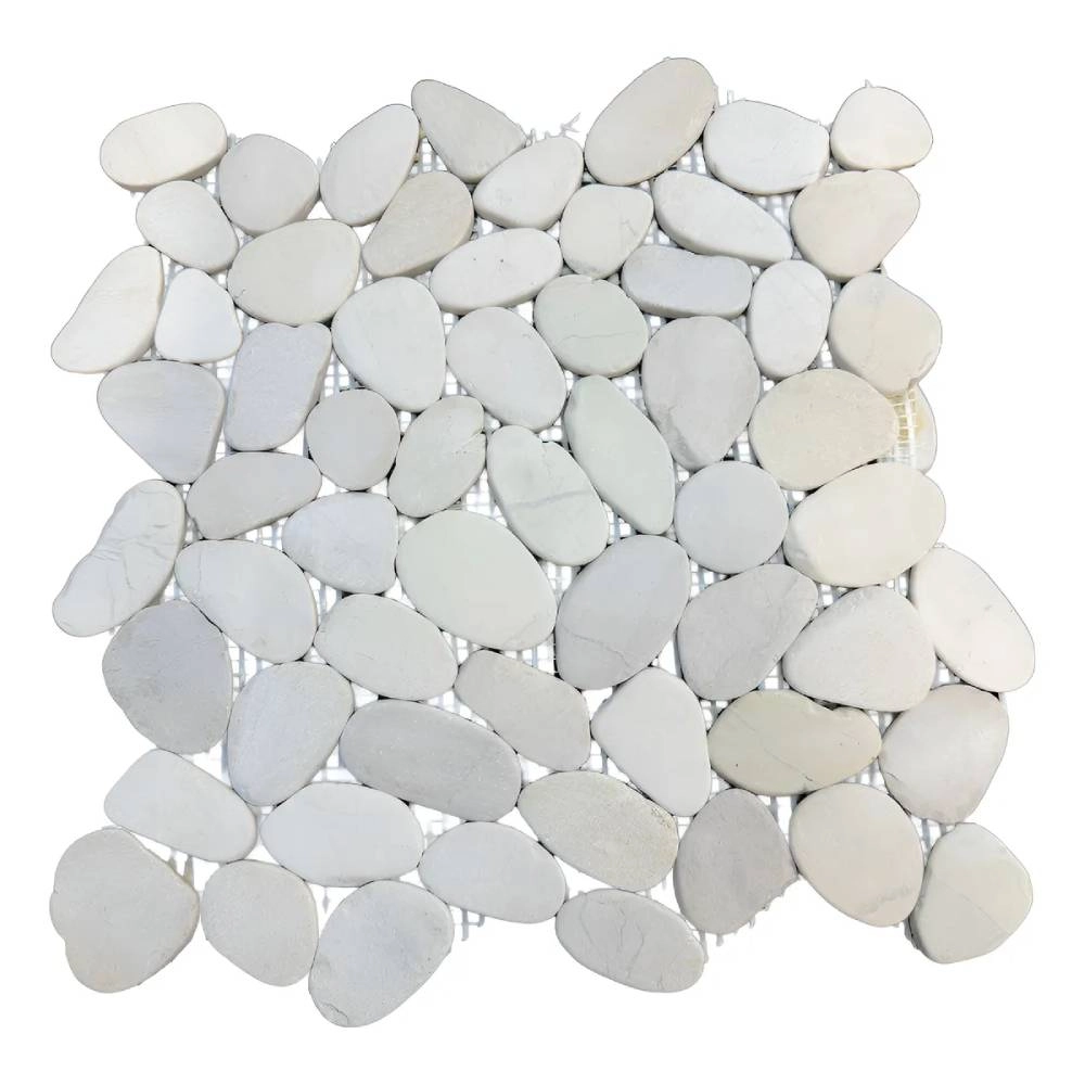 Mosaico Viena 30x30 Branca 2 Faces Orna Branco Mosaico Viena 30x30 Branca 2 Faces Orna Branco