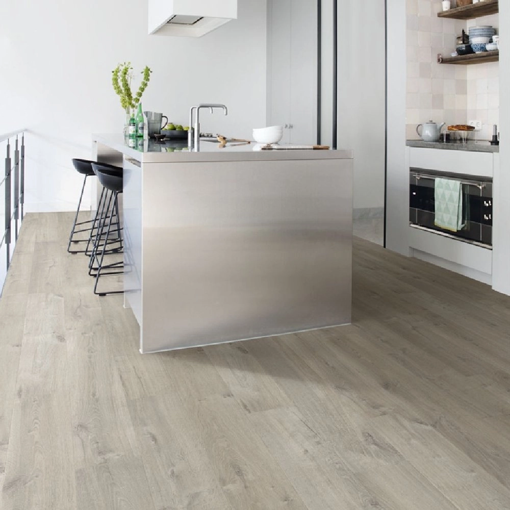 Piso Laminado Impressive Carvalho Cinza Suave Quick Step