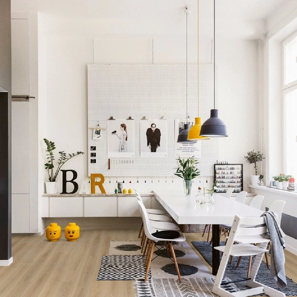 Piso Laminado Nesto Névoa do Amanhacer Quick Step 