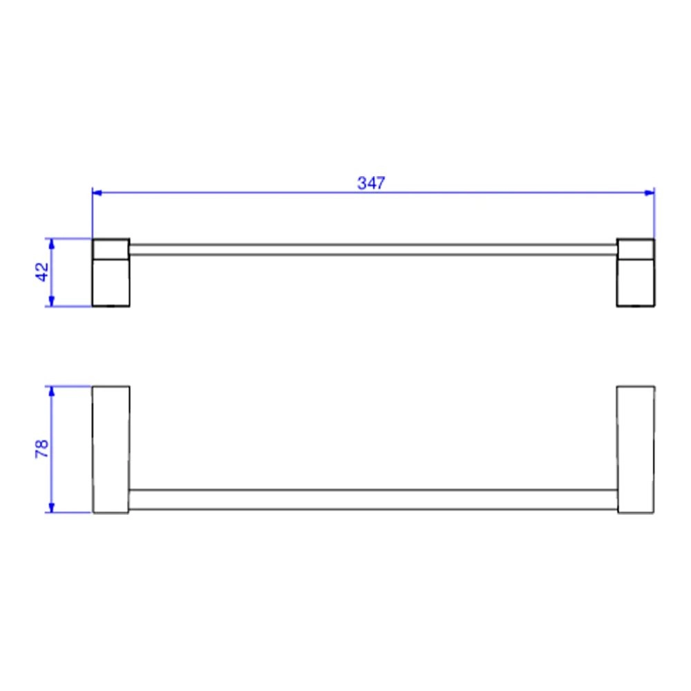 Porta Toalha Barra 30cm Deca Liv 2040.C22.030