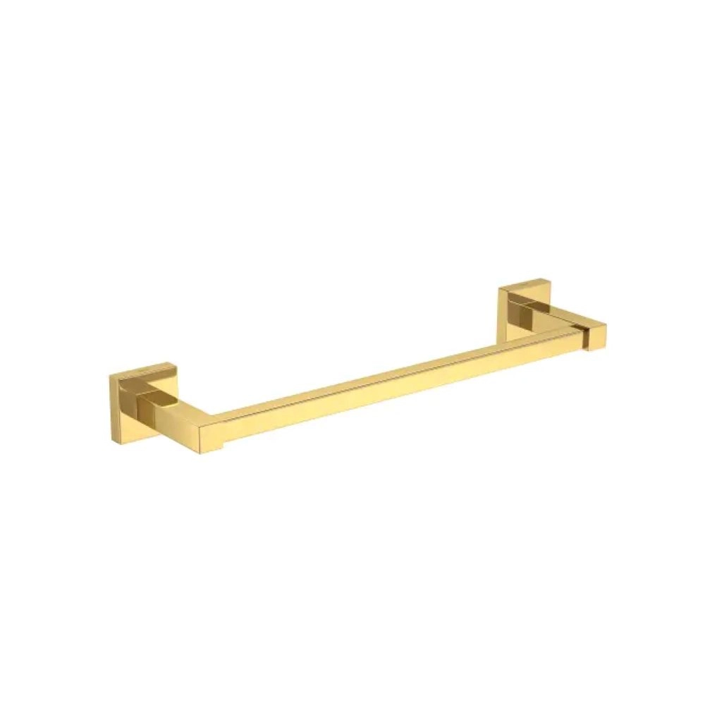 Porta Toalha Barra 30cm Gold Deca Quadratta 2040.GL83.030