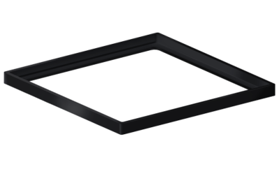 Ralo Linear 4188 Novii Porta Grelha Quadrado 150mm Preto Fosco