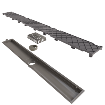 Ralo Linear 6085 Novii PVC Seco 75cm Oculto Ralo Linear 6085 Novii PVC Seco 75cm Oculto