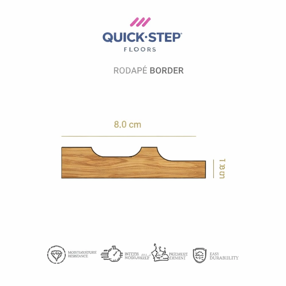 Rodapé Vision Quick Step Imbirema