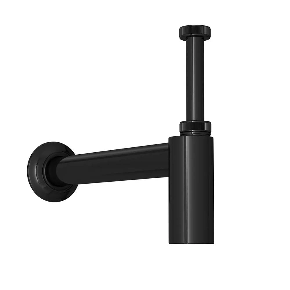Sifão para Lavatório Entrada: 1" / Saída: 1 1/2" Black Noir 1680.BL100.112.NO