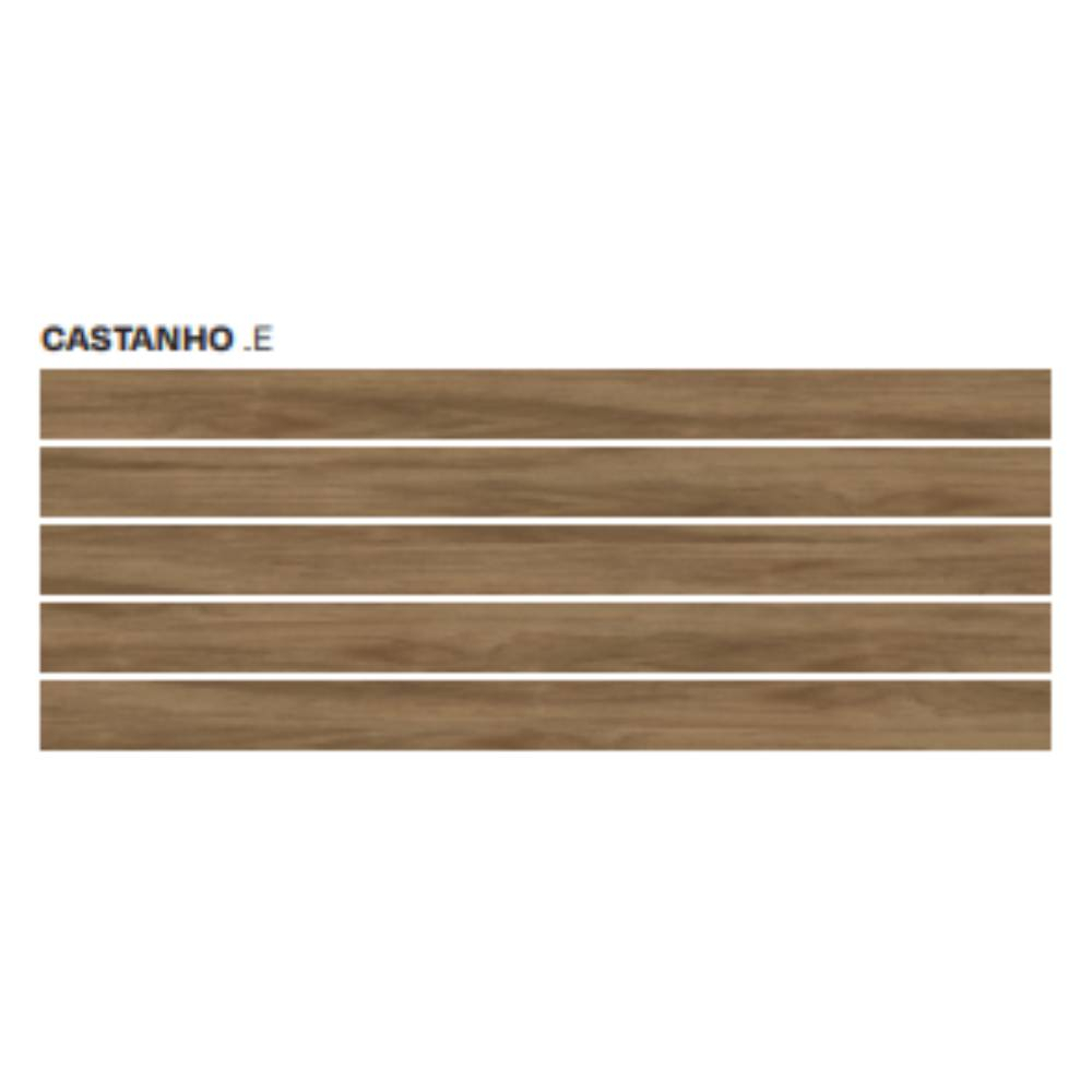 Teto Vinilico Araforros Wood Teca Castanho 200MM 6M
