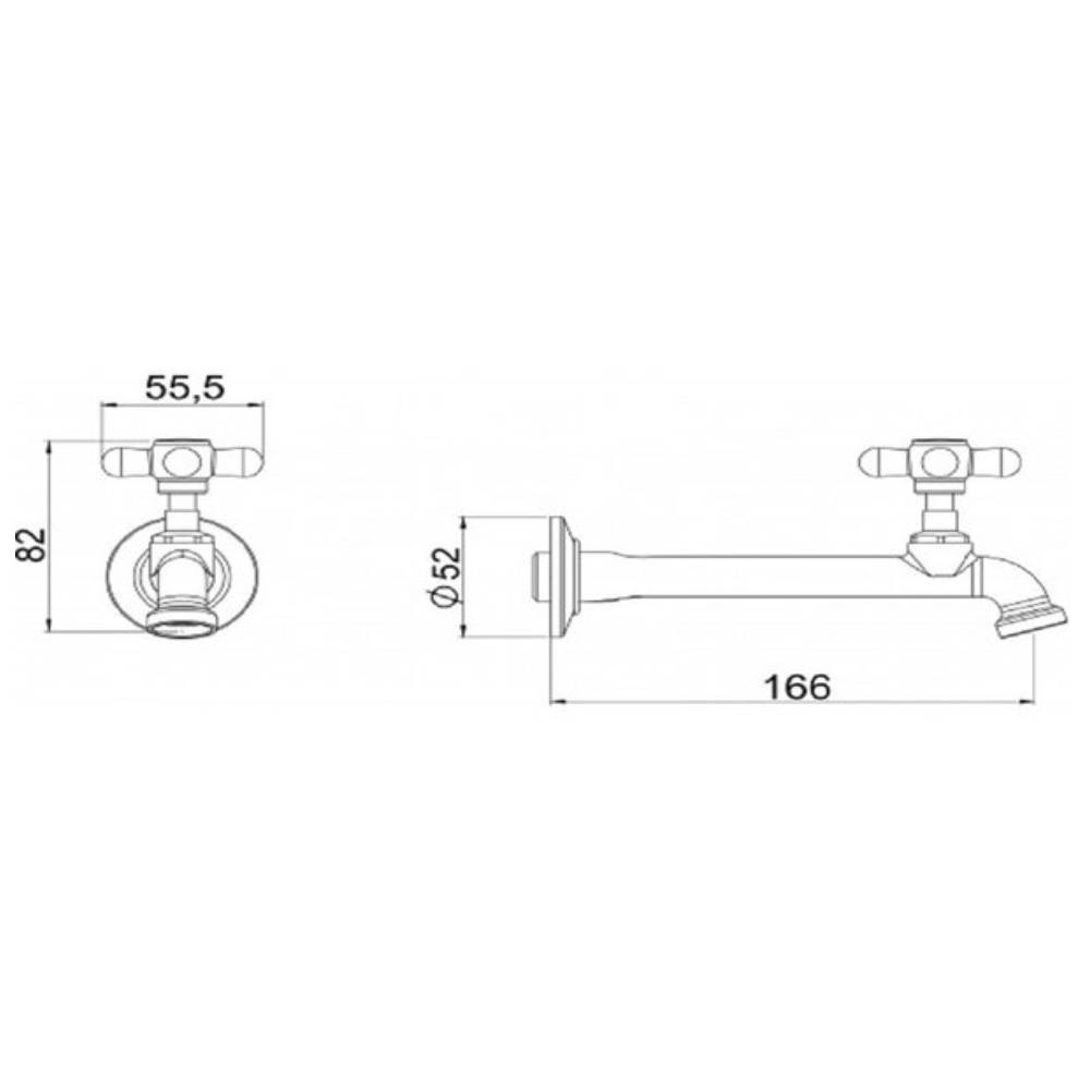 Torneira Esteves 1159C51 Cozinha C/Arej  VTP139CWB