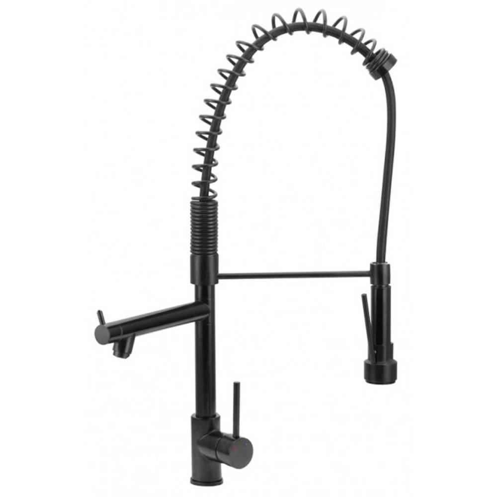 Torneira Esteves Monocomando Gourmet Cozinha Preta VMI491PWC