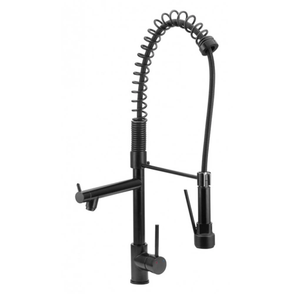 Torneira Esteves Monocomando Gourmet Cozinha Preta VMI491PWC