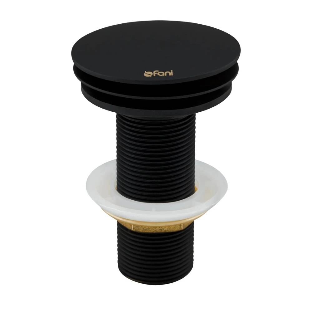 Válvula Click Redonda para Lavatório Fani 1608 BK