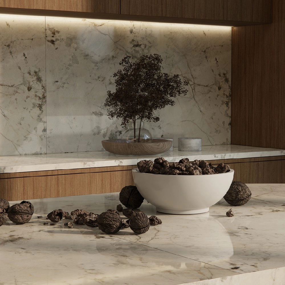 Villa Art Porcelanato 123x123 El Calafate Polido Retificado