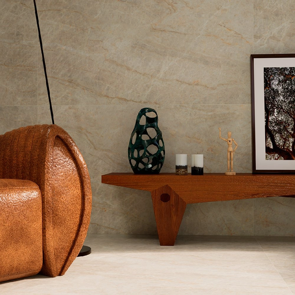 Villagres Porcelanato 123x123 Agra Natural Retificado