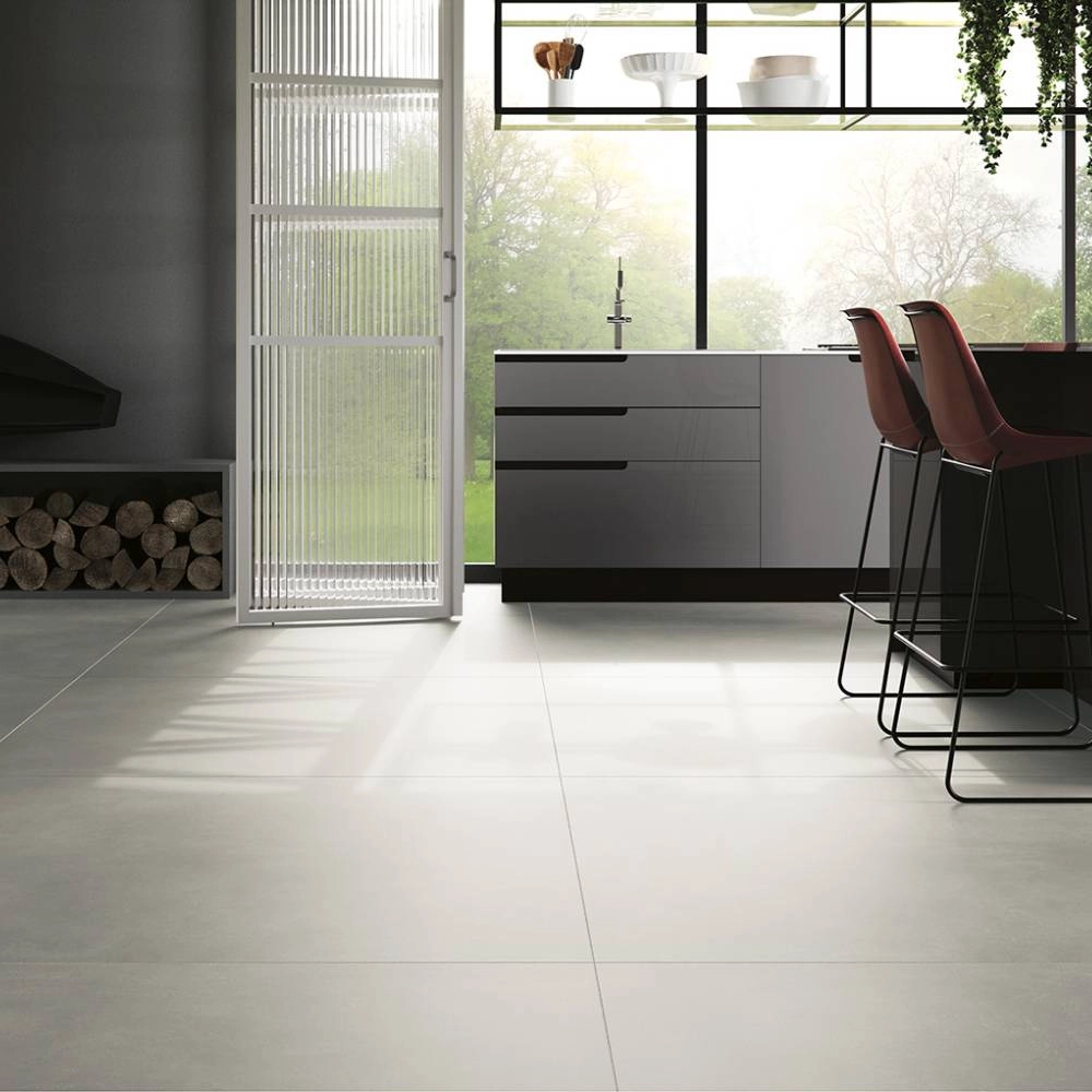 Villagres Porcelanato 123x123 House Cement Natural Retificado