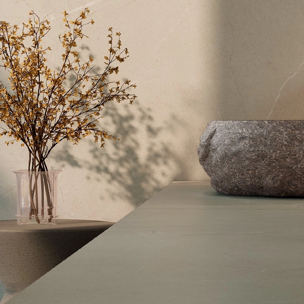 Villagres Porcelanato 123x123 Krabi Cream Natural Retificado Villagres Porcelanato 123x123 Krabi Cream Natural Retificado