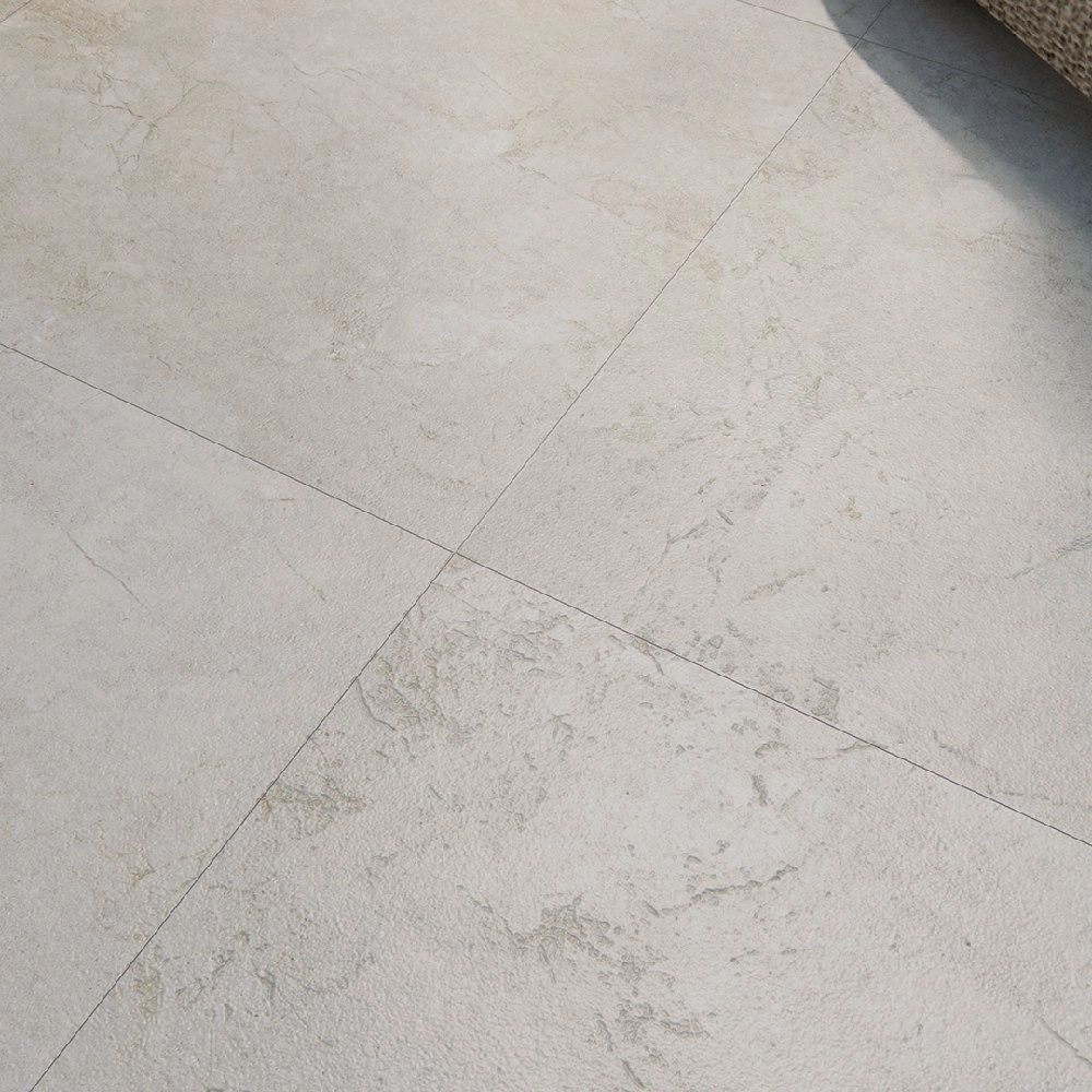 Villagres Porcelanato 123x123 Pietra Di Milos Bianco Natural SenseUp Retificado Villagres Porcelanato 123x123 Pietra Di Milos Bianco Natural SenseUp Retificado