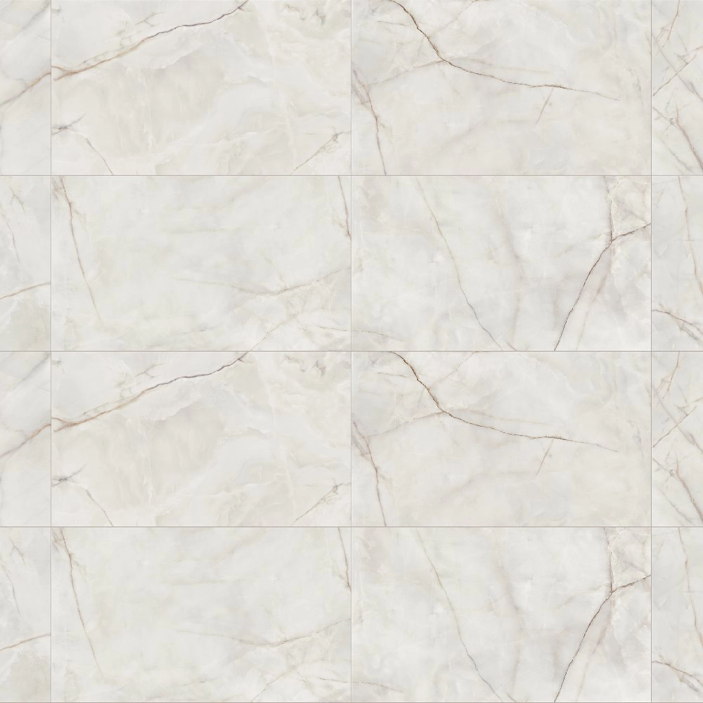 Villagres Porcelanato 80,5x140 Palazzo Ducale Bianco Polido Retificado