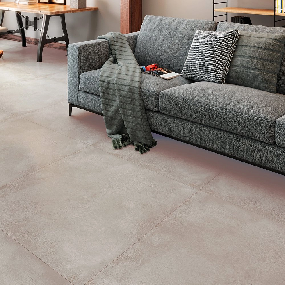 Villagres Porcelanato 90,5x90,5 Copan Silver Polido Retificado