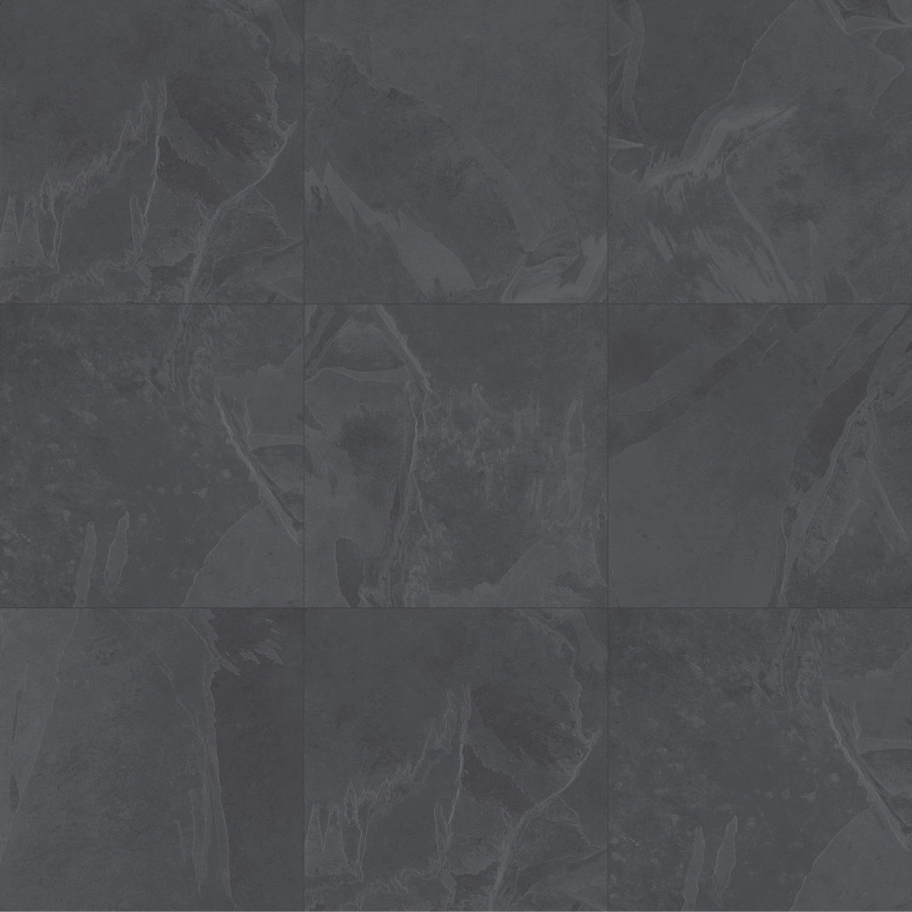 Villagres Porcelanato 92x92 Black Stone Acetinado Retificado